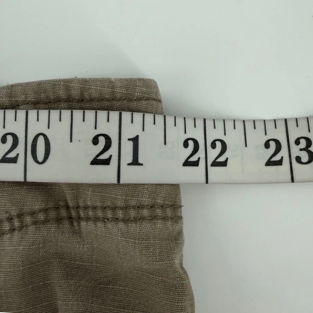 Wrangler Cargo Pants Mens 44x30 Brown Relaxed Fit Cotton Stretch Utility Trouser